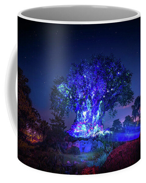 Tree Of Life Coffee Mug featuring the photograph Tree of Life Awakenings by Mark Andrew Thomas