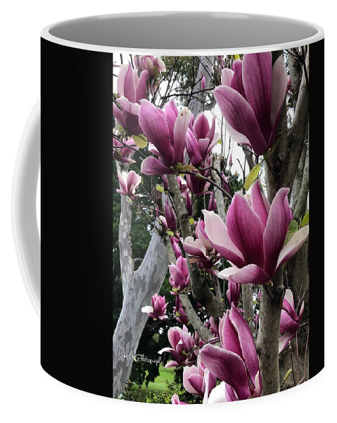 Treeflowers Coffee Mug by Koula Xexenis - Pixels