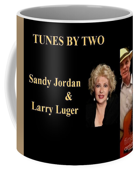 Cd Cover Art Coffee Mug featuring the photograph Tunes By Two by Jordana Sands