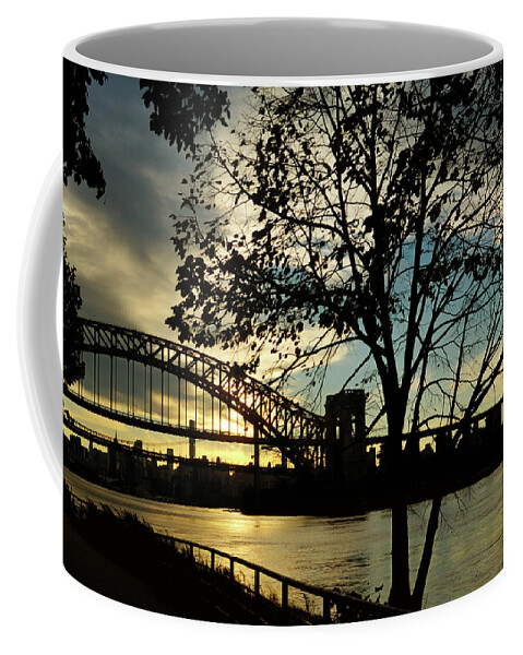 Sunset Coffee Mug featuring the photograph Twilight by Cate Franklyn