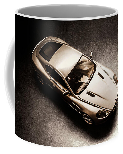 Aston Martin Coffee Mug featuring the photograph Underground racer by Jorgo Photography