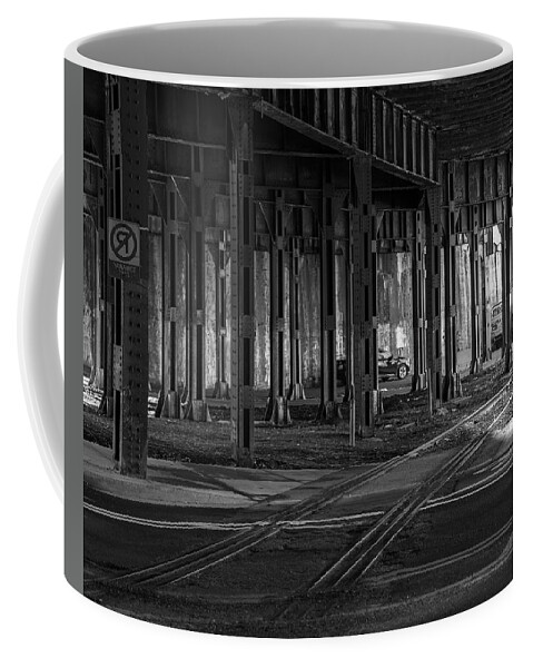 Chicago Coffee Mug featuring the photograph Underway by Laura Hedien