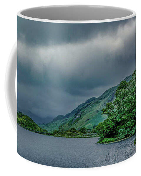 Brooding Skies Coffee Mug featuring the photograph Unforgettable Ireland by Marcy Wielfaert