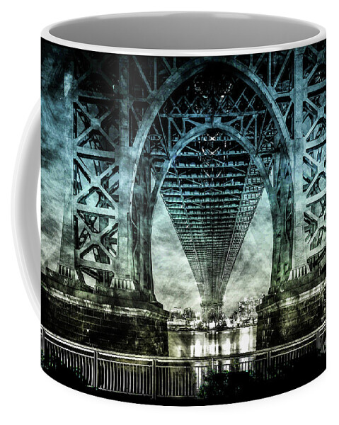 American Coffee Mug featuring the digital art Urban Grunge Collection Set - 06 by Az Jackson