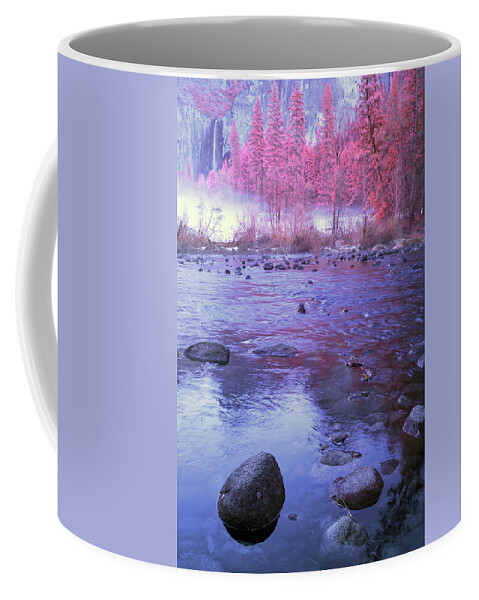 Yosemite Coffee Mug featuring the photograph Valley River in Yosemite by Jon Glaser