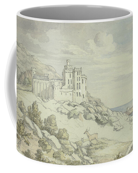 19th Century Art Coffee Mug featuring the drawing Victoria Castle by Elizabeth Murray