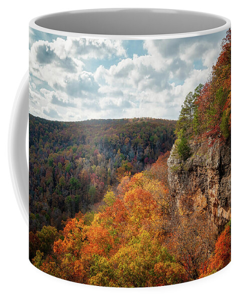 Whitaker Point Coffee Mug featuring the photograph View From The Hawksbill by James Barber