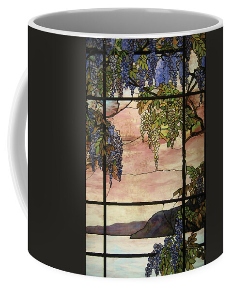 Tiffany Coffee Mug featuring the painting View of Oyster Bay by Louis Comfort Tiffany