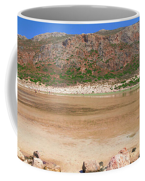 Greece Coffee Mug featuring the photograph View to Gramvousa by Sun Travels