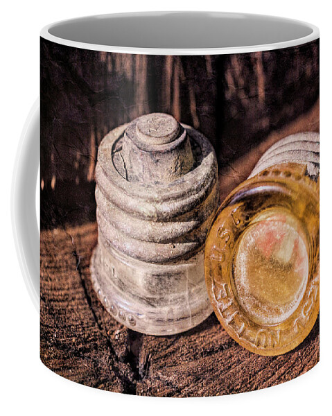 Fuse Coffee Mug featuring the photograph Vintage Fuses by Jim Love