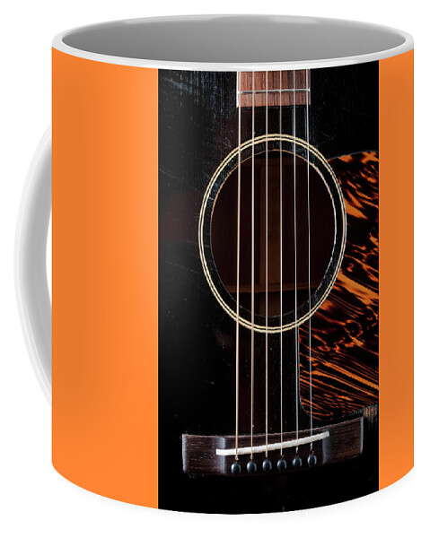 Color Coffee Mug featuring the photograph Vintage Gibson Guitar by Craig Brewer