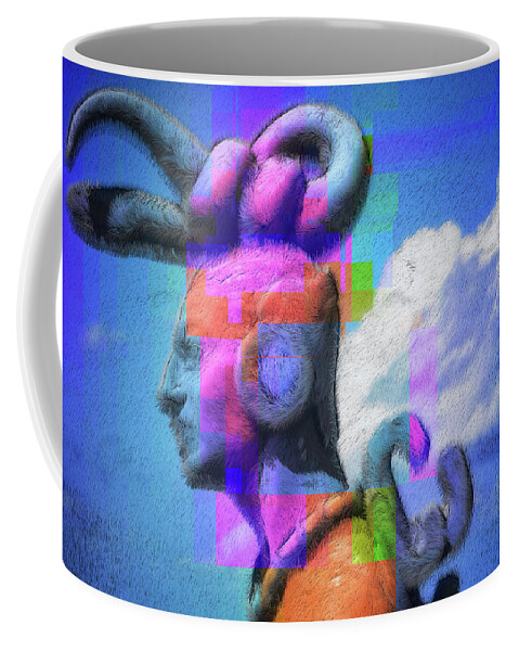 Warrior Coffee Mug featuring the photograph Warrior by Skip Hunt