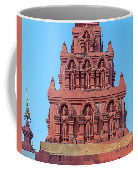 Scenic Coffee Mug featuring the photograph Wat Pa Chedi Liam Phra Chedi Liam Buddha Images DTHCM2673 by Gerry Gantt