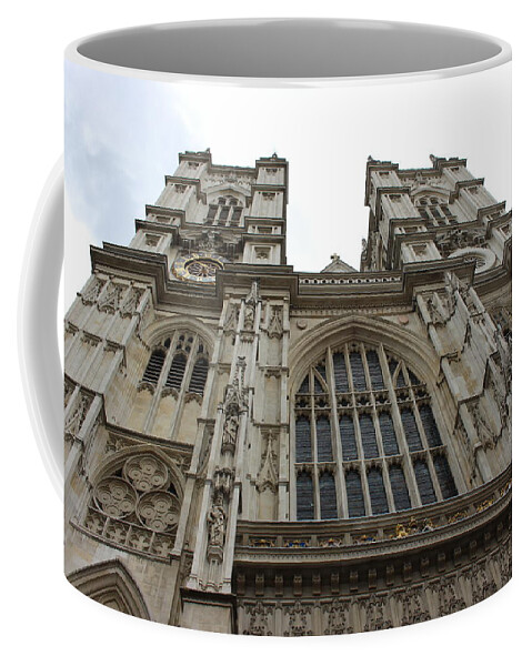 Westminster Abbey Coffee Mug featuring the photograph Westminster Abbey by Laura Smith