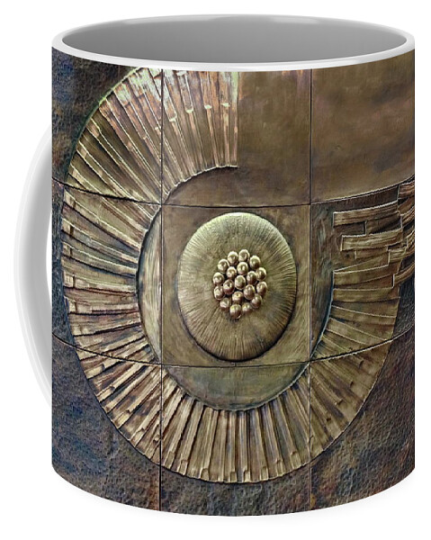 Copper Coffee Mug featuring the photograph What Lies Between by Andrea Kollo