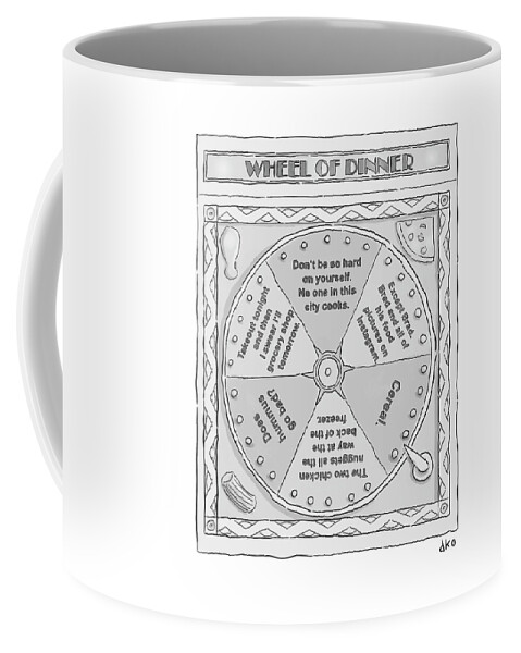 Wheel Of Dinner Coffee Mug