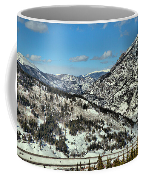Copper Mountain Coffee Mug featuring the photograph Wheeler Junction Overlook by Adam Jewell
