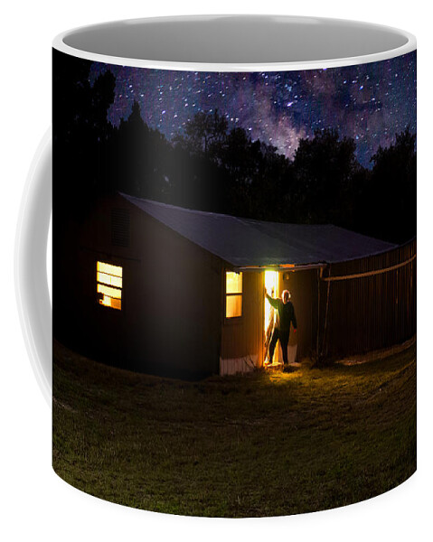 Magic Coffee Mug featuring the photograph Where the Magick Happens by Ivars Vilums