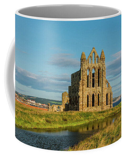 Whitby Abbey Coffee Mug featuring the photograph Whitby Abbey, Yorkshire by David Ross