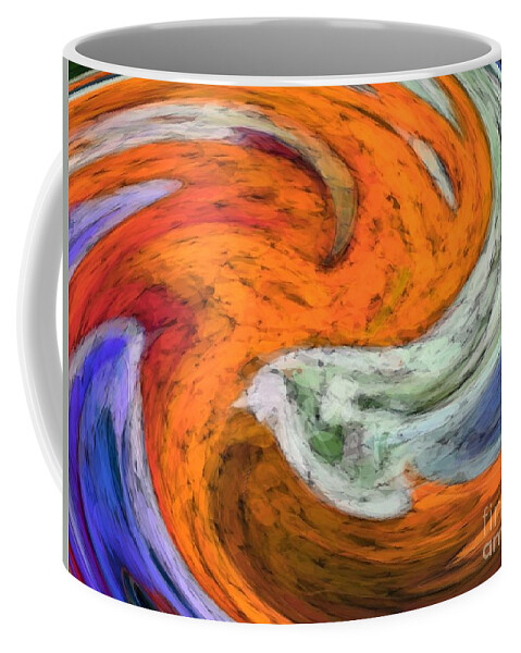  Coffee Mug featuring the digital art Wicked Wave by Bill King