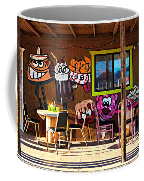 Restaurant Coffee Mug featuring the photograph Wild West Dining by Tatiana Travelways