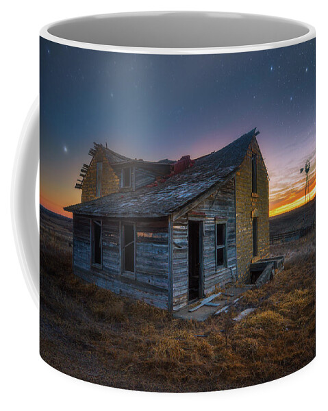 Abandoned Coffee Mug featuring the photograph Wilson Homestead by Darren White
