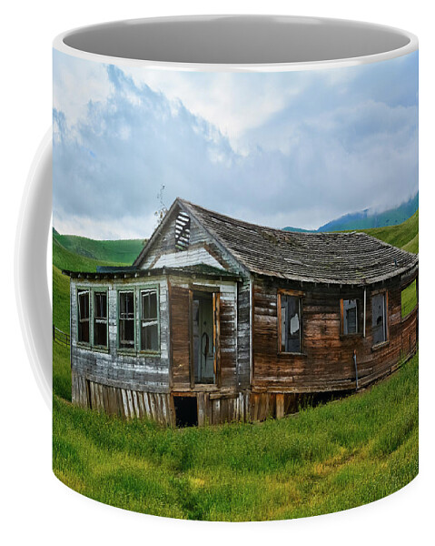 Wind Wolves Preserve Coffee Mug featuring the photograph Wind Wolves Preserve House by Kyle Hanson