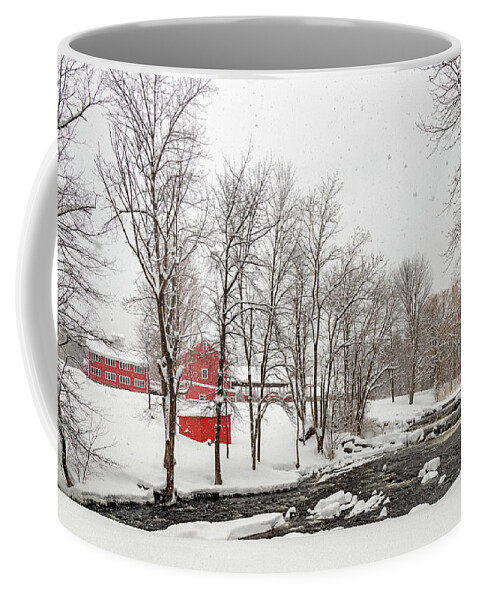 Winter Coffee Mug featuring the photograph Winter at Fallbrook by Rod Best