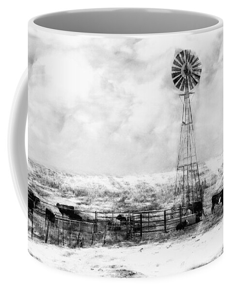 Winter Storm Coffee Mug featuring the digital art Winter Storm by Don Northup