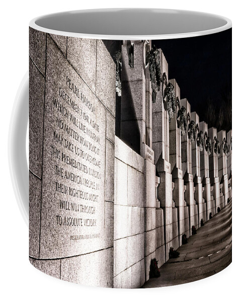 Washington Coffee Mug featuring the photograph World War II Memorial by Travis Rogers