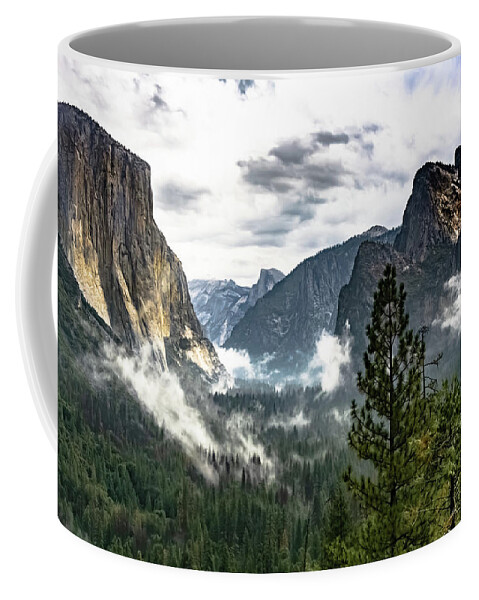 Skyline Coffee Mug featuring the photograph Yosemite Valley 7 by Silvia Marcoschamer