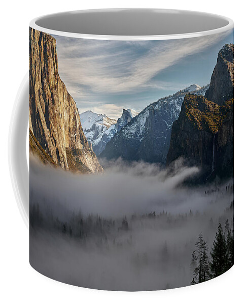 Forest Coffee Mug featuring the photograph Yosemite Valley in View by Jon Glaser