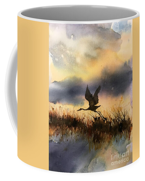 0012022 Coffee Mug featuring the painting 0012022 by Han in Huang wong