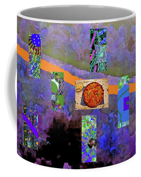  Coffee Mug featuring the digital art 1-2022c by Walter Paul Bebirian