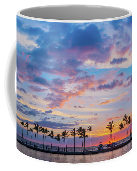 Hawaii Coffee Mug featuring the photograph A Bay Sunset #2 by Patrick Campbell