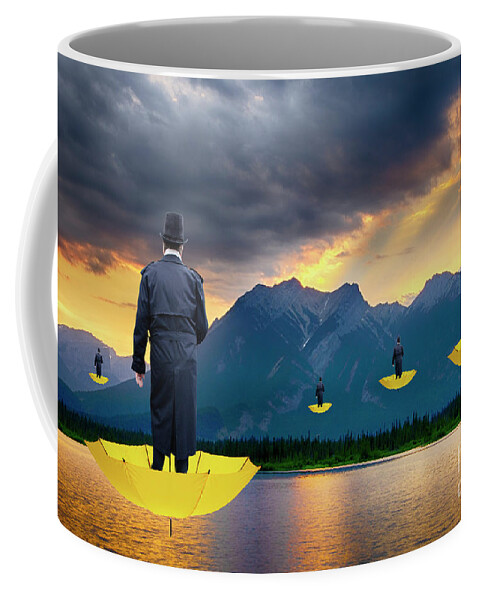 Yellow Coffee Mug featuring the photograph A Quiet Place #2 by Bob Christopher