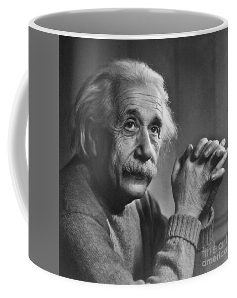 20th Century Coffee Mug featuring the photograph Albert Einstein #1 by Granger