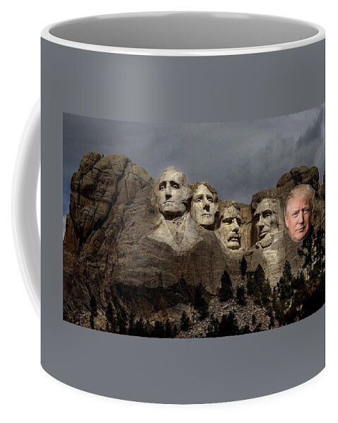 American Coffee Mug featuring the photograph American Monuments by Action