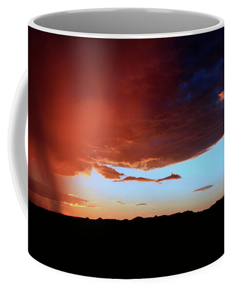 Arizona Coffee Mug featuring the photograph Angel Over Monsoon by Gene Taylor