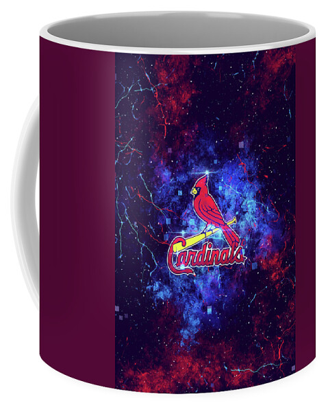 Baseball Nebula St. Louis Cardinals by Leith Huber