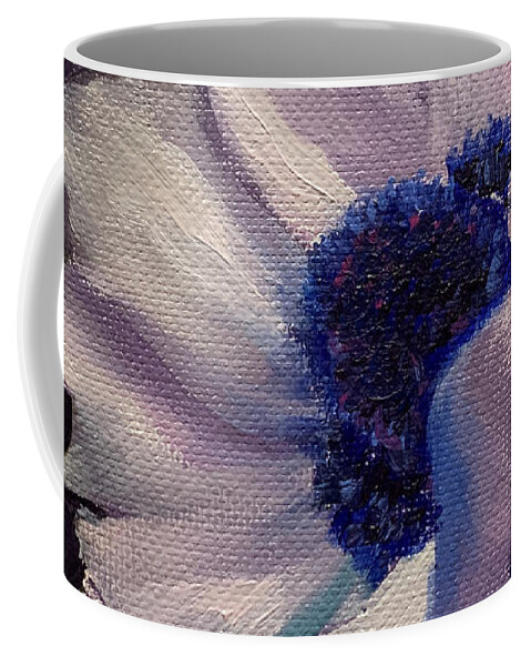 Anemone Coffee Mug featuring the painting Basking in Sunshine #2 by Jan Chesler