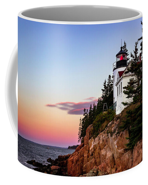 Gary Johnson Coffee Mug featuring the photograph Bass Harbor Lighthouse by Gary Johnson