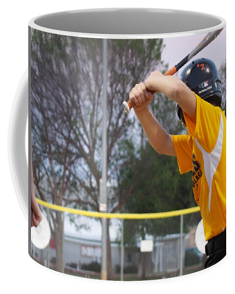 Sports Coffee Mug featuring the photograph Batter Up by C Winslow Shafer