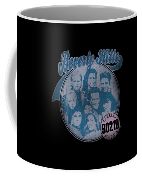 Real Housewives Coffee Mug featuring the digital art Beverly Hills 90210 #1 by Yudhita Widhanti