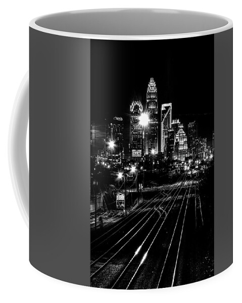 Buildings Coffee Mug featuring the photograph Charlotte Skyline 3 #2 by Serge Skiba