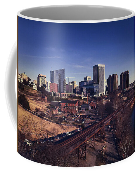  Coffee Mug featuring the photograph City of Richmond #2 by Stephen Dorton