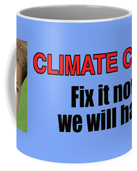 Climate Change Coffee Mug featuring the photograph Climate Change #1 by George Robinson