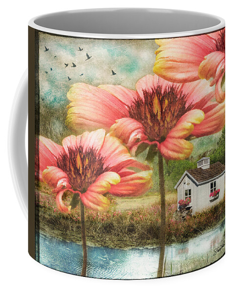 Flower Coffee Mug featuring the photograph Covered in Love by Shara Abel
