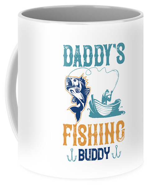 Daddys Fishing Buddy #1 Coffee Mug by Jacob Zelazny - Fine Art America