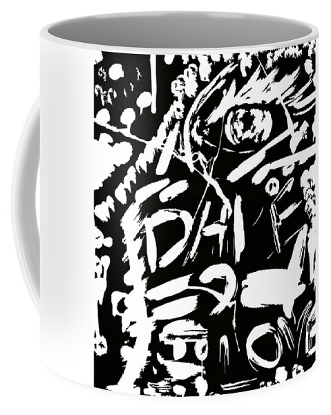 Love Coffee Mug featuring the painting Dare To Love #1 by Amber Lasche